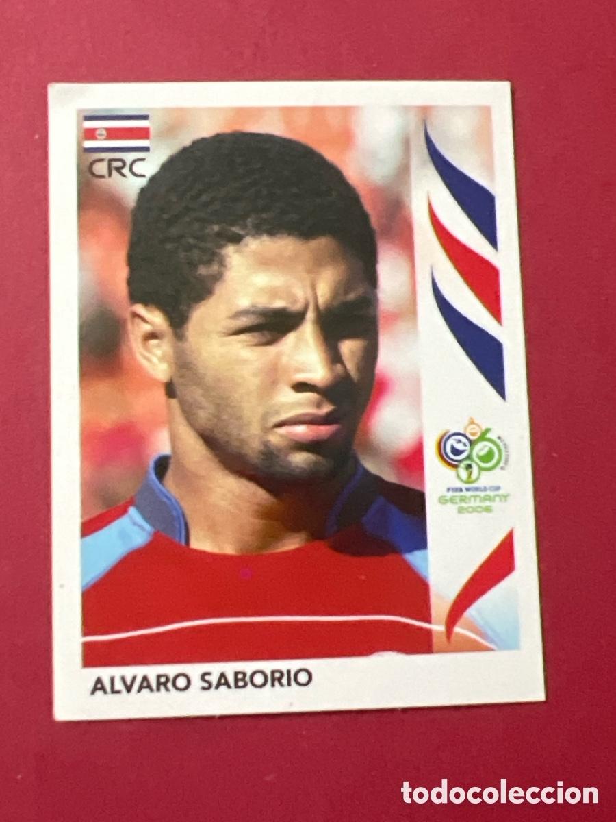 Football Stickers: C6830. 52 Alvaro Saborio - Costa Rica - Mundial Alemania 2006 Panini Sticker Fifa World Cup Germany