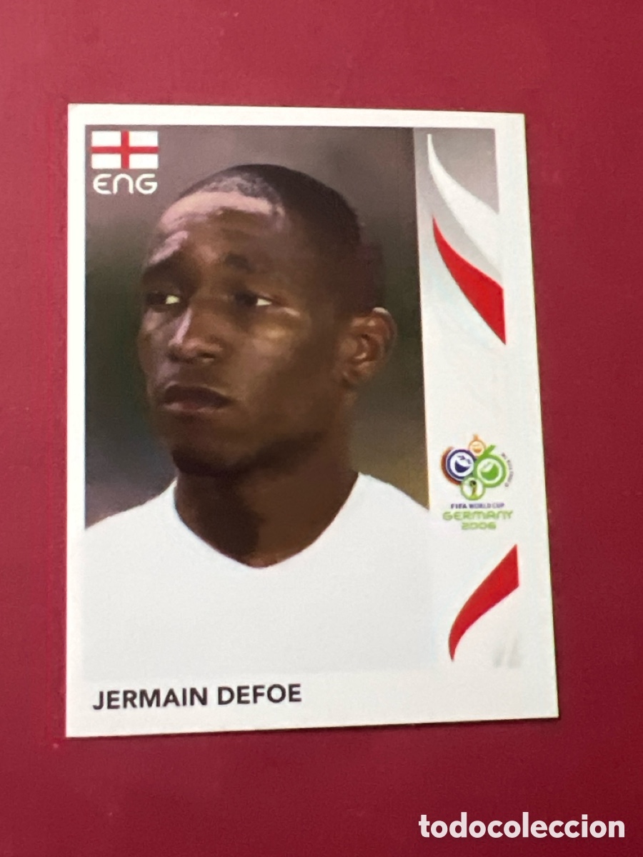 Football Stickers: 109 JERMAIN DEFOE INGLATERRA CROMOS ALBUM FIFA WORLD CUP GERMANY 2006 MUNDIAL FUTBOL ALEMANIA PANINI