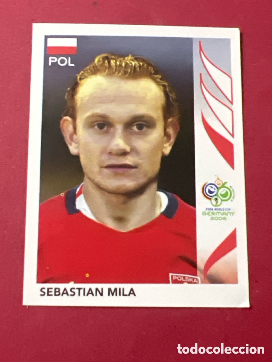 Football Stickers: C6890. CROMO n&ordm; 65 SEBASTIAN MILA POLONIA FIFA WORLD CUP GERMANY 2006 DE PANINI.