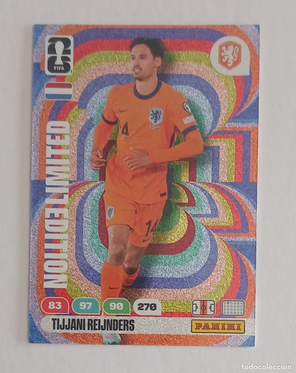 Figurine di Calcio: CROMO TIJJANI REIJNDERS HOLANDA LIMITED EDITION ADRENALYN XL FIFA WORLD CUP 2026 DE PANINI.