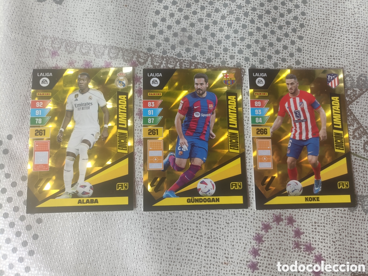 Cromos de F&uacute;tbol: Adrenalyn 23 24 Ediciones Limitadas
