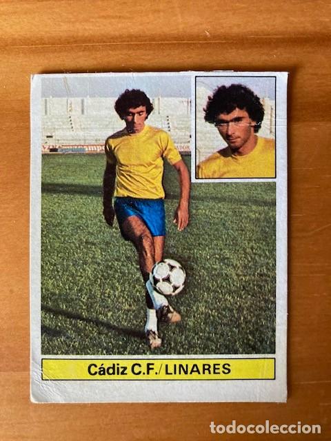 Fu&szlig;ball-Sticker: LINARES CADIZ 81-82 ESTE COLOCA RECUPERADO DIFICIL