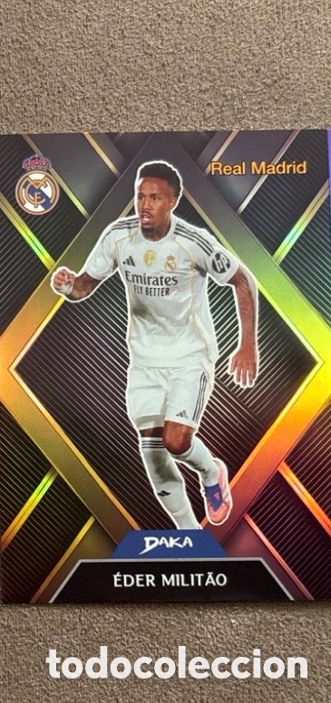 Cromos de F&uacute;tbol: Militao Daka Real Madrid 03/10