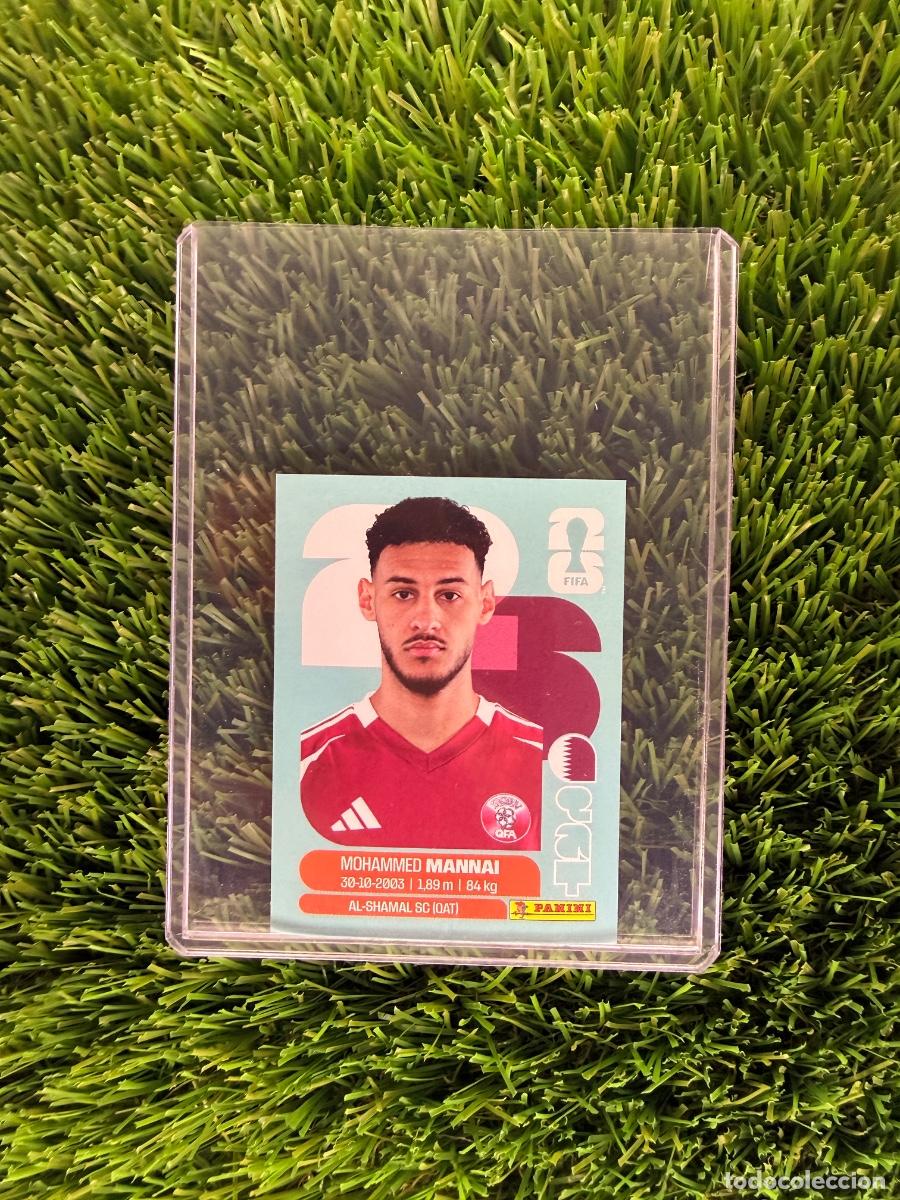 Cromos de F&uacute;tbol: N&ordm; QAT9 Mohammed Mannai Qatar Mundial 2026 Stickers