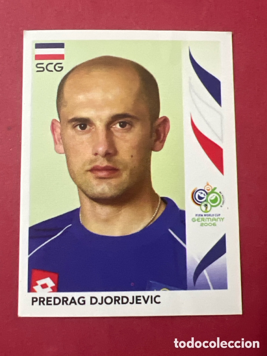Cromos de F&uacute;tbol: E30. 215 DJORDJEVIC SERBIA MONTENEGRO CROMOS FIFA WORLD CUP GERMANY 2006 MUNDIAL ALEMANIA PANINI