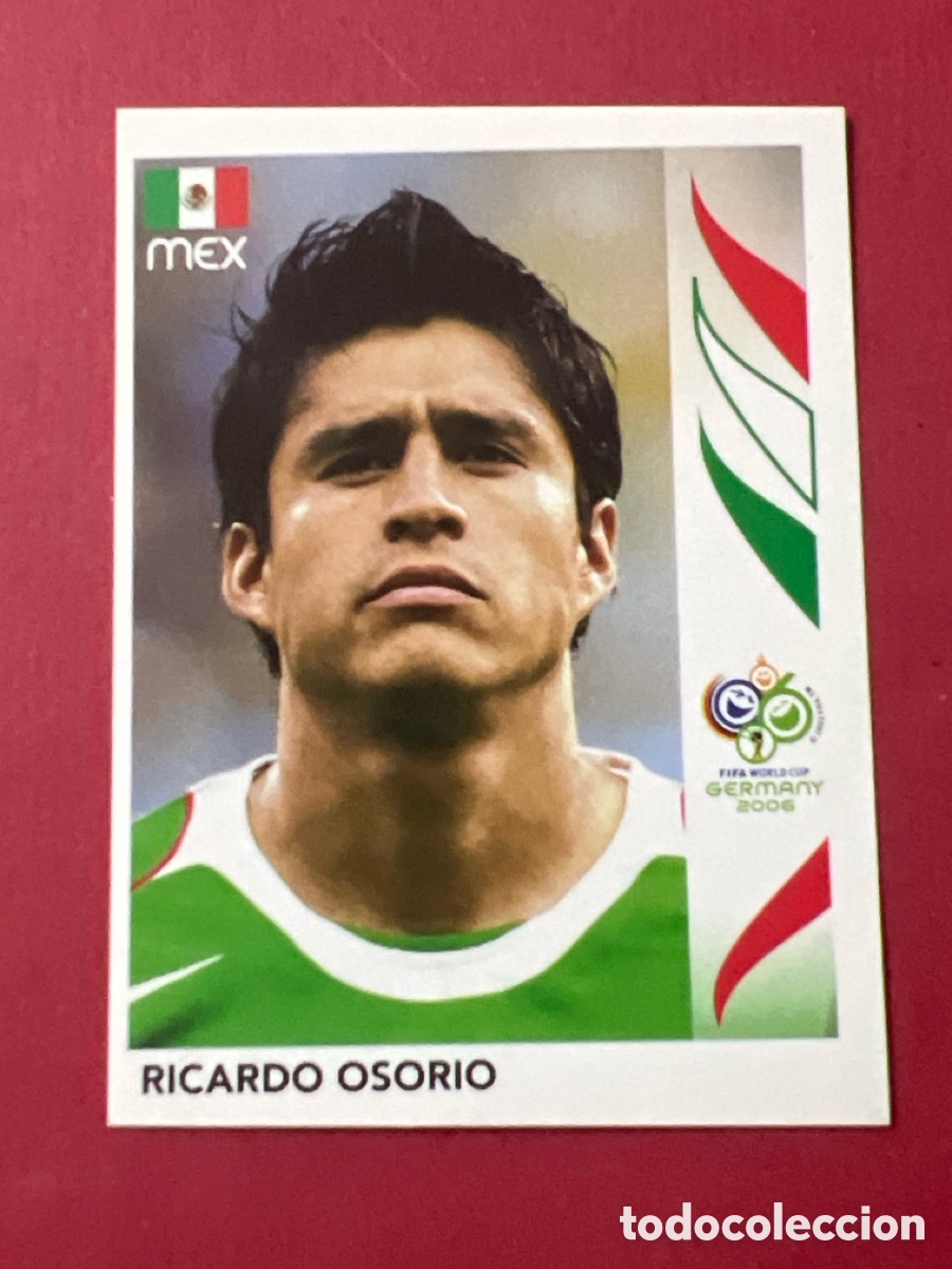 Cromos de F&uacute;tbol: E36. mundial germany 2006 panini, 255 osorio , mexico, nuevo nunca pegado