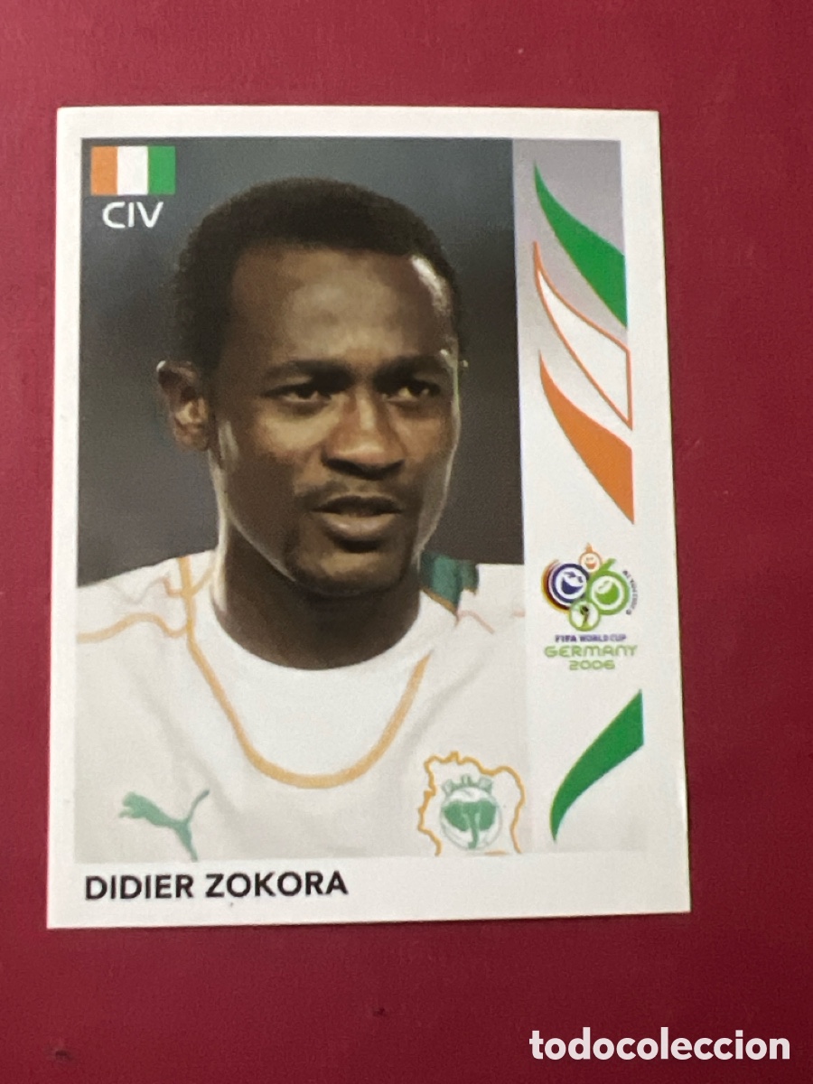 Cromos de F&uacute;tbol: E56. 202 DIDIER ZOKORA COSTA DE MARFIL CROMOS FIFA WORLD CUP GERMANY 2006 MUNDIAL ALEMANIA PANINI