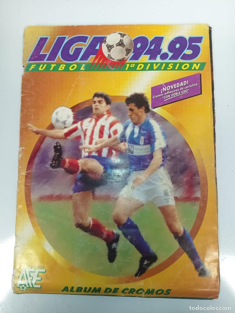 Cromos de F&uacute;tbol: &Aacute;lbum Cromos Liga F&uacute;tbol 94/95 1&ordf; Divisi&oacute;n