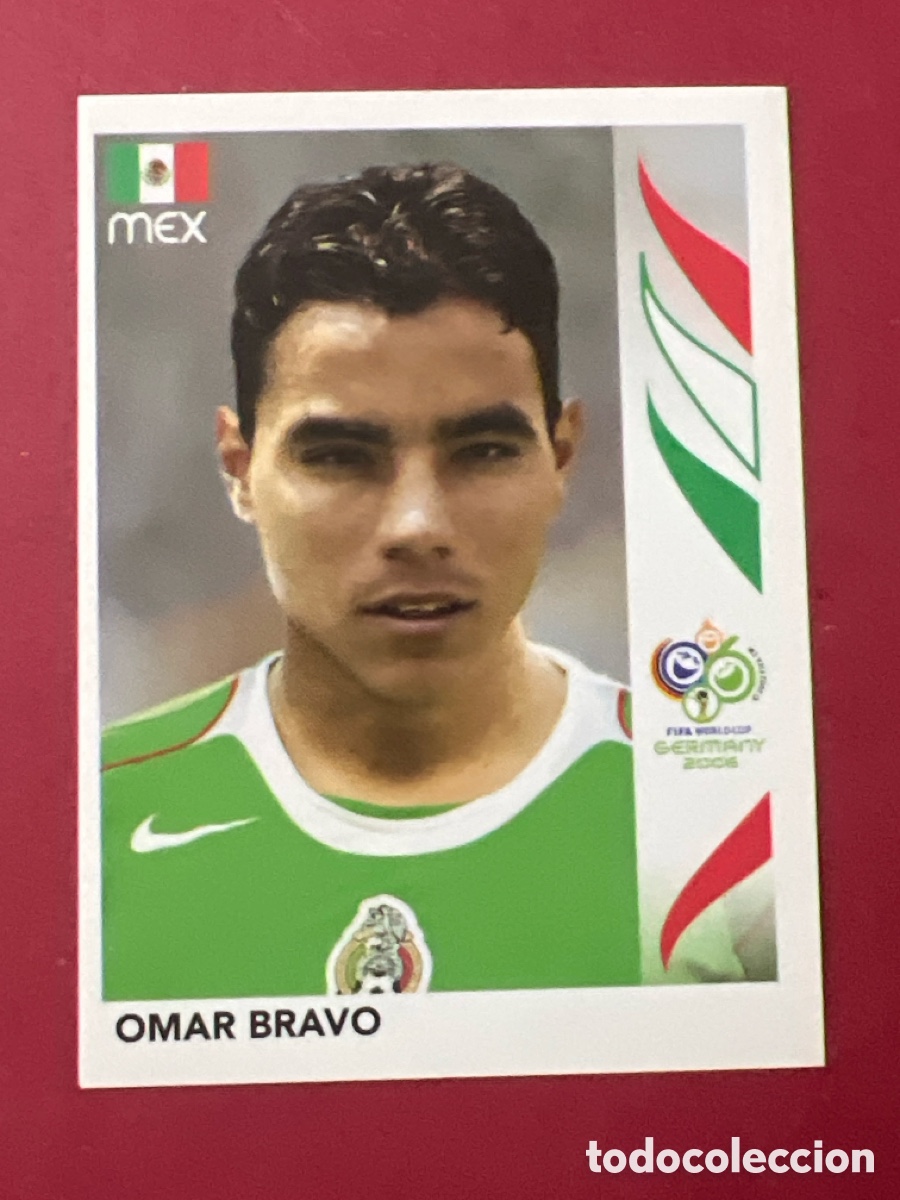 Cromos de F&uacute;tbol: E61. CROMO n&ordm; 261 OMAR BRAVO MEXICO FIFA WORLD CUP GERMANY 2006 DE PANINI.