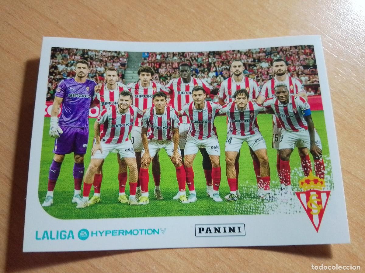 Figurine di Calcio: 364 ESCUDO DEL SPORTING DE GIJON 2&ordf; DIVISION HYPERMOTION 25 26 PANINI 2025 2026 NUEVO