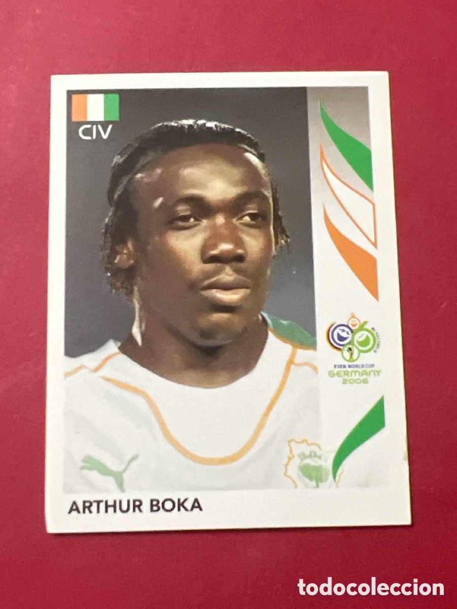 Football Stickers: E155. mundial germany 2006 panini , 191 boka, costa de marfil, , nunca pegado