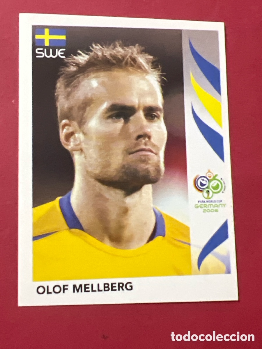 Cromos de F&uacute;tbol: E171. MUNDIAL ALEMANIA 2006 PANINI 156 OLOF MELLBERG (SUECIA) STICKER - FIFA WORLD CUP GERMANY 06