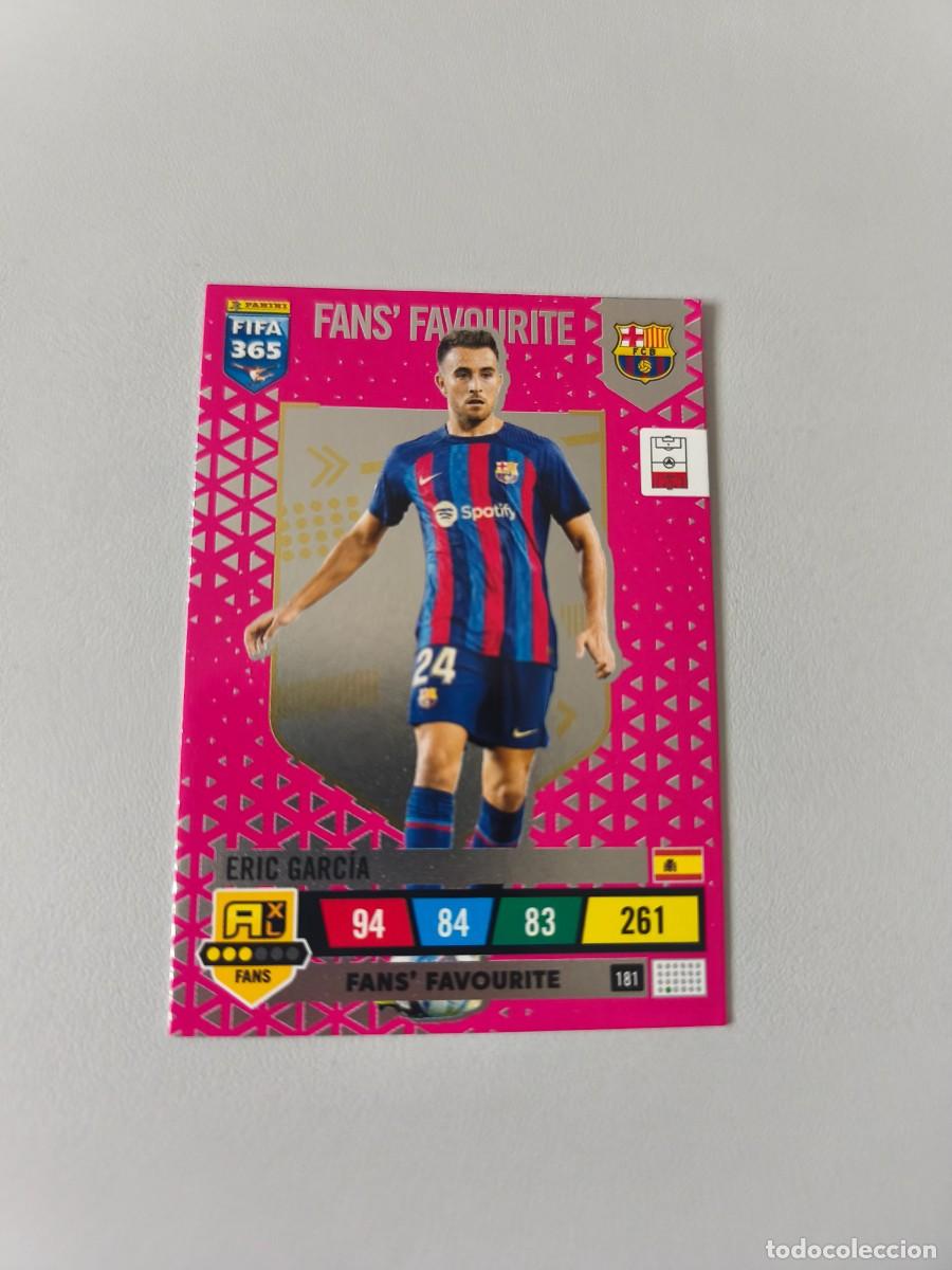 Figurine di Calcio: FIFA 365 ADRENALYN XL 2023 ERIC GARC&Iacute;A FANS FAVOURITE 181 CRM1