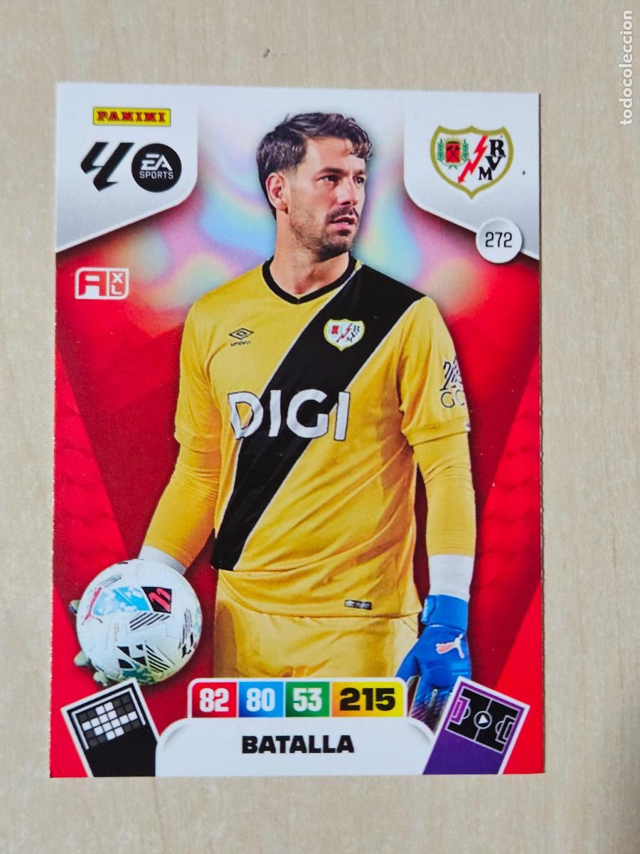 Fu&szlig;ball-Sticker: FICHA N&ordm; 272 BATALLA - ADRENALYN 25 26 - PANINI 2025 - 26 - CROMO - RAYO VALLECANO