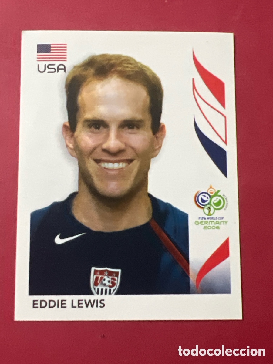 Fu&szlig;ball-Sticker: E209. 351 EDDIE LEWIS USA MUNDIAL GERMANY 2006 PANINI ALEMANIA WORLD CUP