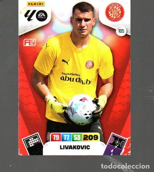 Fu&szlig;ball-Sticker: CROMO DE LA LIGA MGH DEL A&Ntilde;O 2023 / 24 DEL GIRONE LIVAKOVIC N&ordm; 165