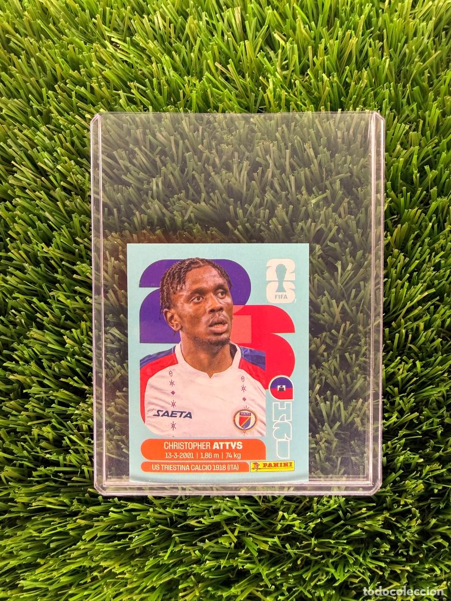 Fu&szlig;ball-Sticker: N&ordm; HAI14 Christopher Attys Hait&iacute; Mundial 2026 Stickers