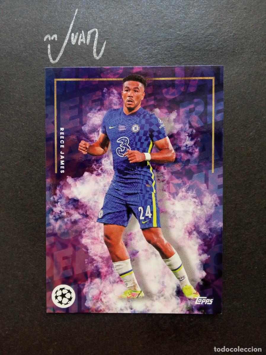 Figurine di Calcio: REECE JAMES CHELSEA INGLATERRA ⚽ TOPPS &reg; MOURINHO PLATINUM CURATED SET 2021 2022 21 22 NUEVO