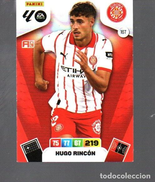 Cromos de Futebol: CROMO DE LA LIGA MGH DEL A&Ntilde;O 2023 / 24 DEL GIRONE HUGG RINC&Oacute;N N&ordm; 167