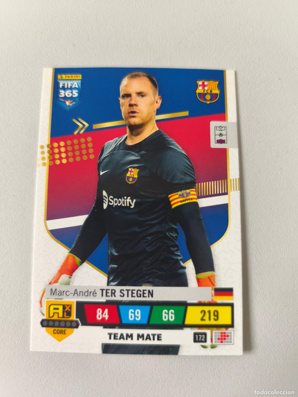 Cromos de F&uacute;tbol: FIFA 365 ADRENALYN XL 2023 MARC ANDR&Eacute; TER STEGEN 172 CRM1