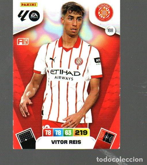 Cromos de F&uacute;tbol: CROMO DE LA LIGA MGH DEL A&Ntilde;O 2023 / 24 DEL GIRONE VITOR REIS N&ordm; 168