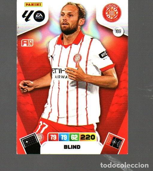 Cromos de F&uacute;tbol: CROMO DE LA LIGA MGH DEL A&Ntilde;O 2023 / 24 DEL GIRONE BLIND N&ordm; 169