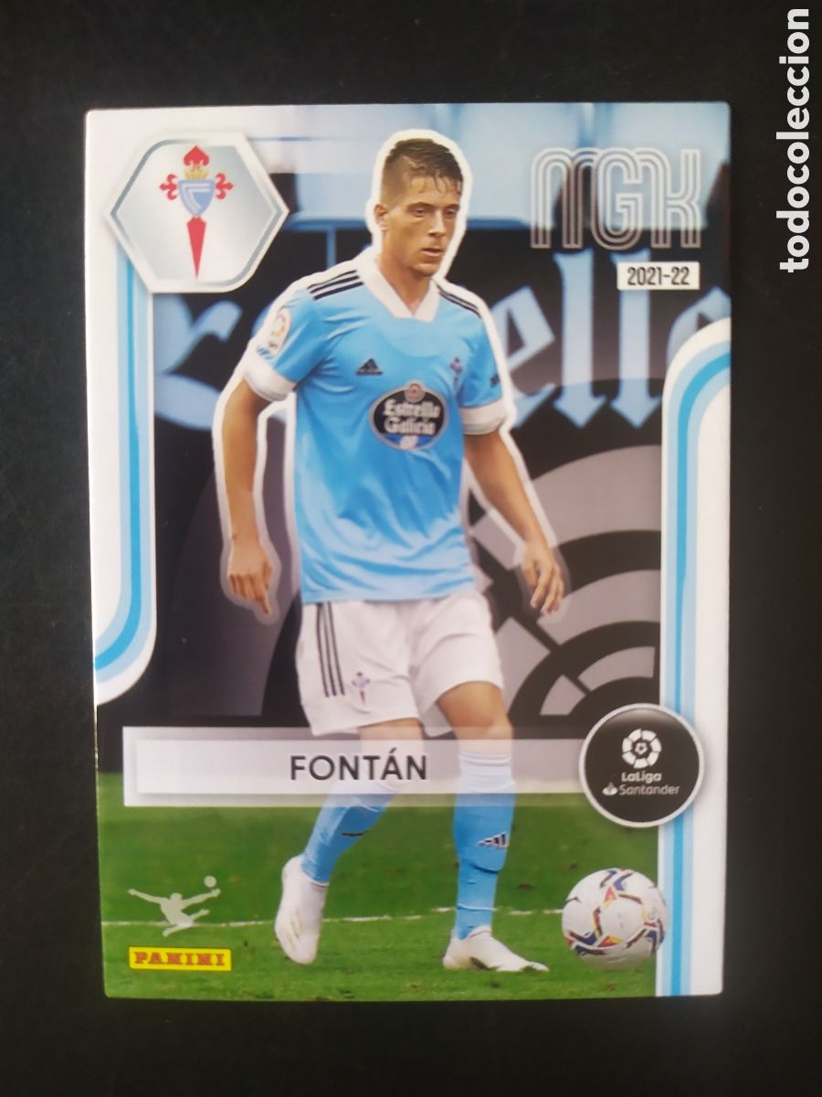 Cromos de F&uacute;tbol: Megacracks 2021 2022 21 22 panini Fontan n&deg; 115 Celta Vigo