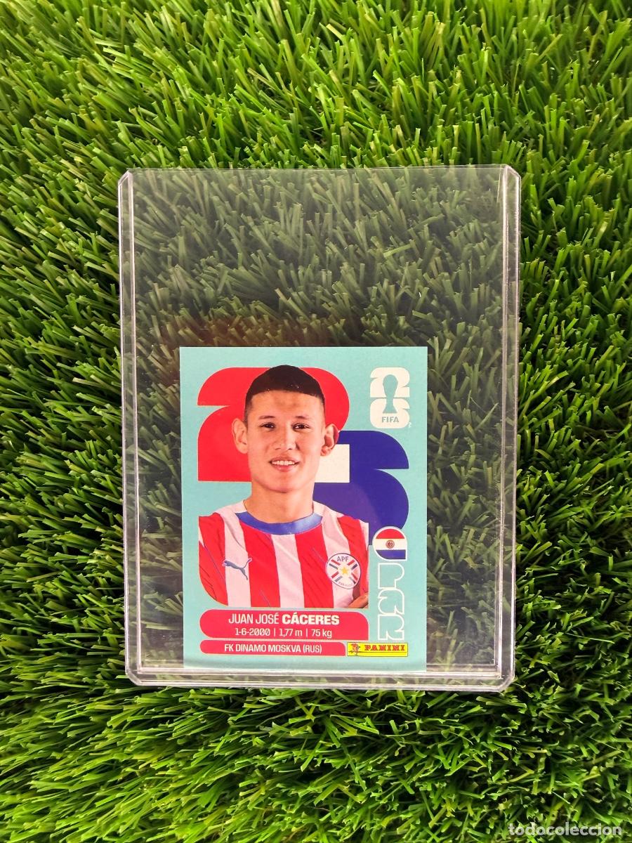 Cromos de F&uacute;tbol: N&ordm; PAR6 Juan Jos&eacute; C&aacute;ceres Paraguay Mundial 2026 Stickers
