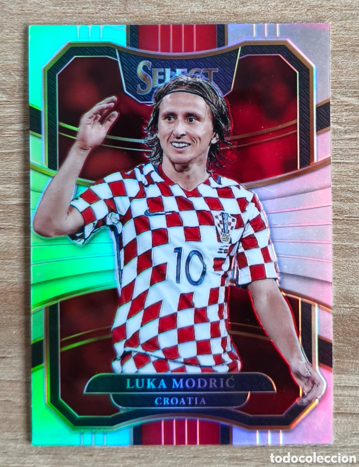 Cromos de F&uacute;tbol: #59 Luka Modric Silver Prizm | Croatia 2017-18 Panini Select Terrace 17 18