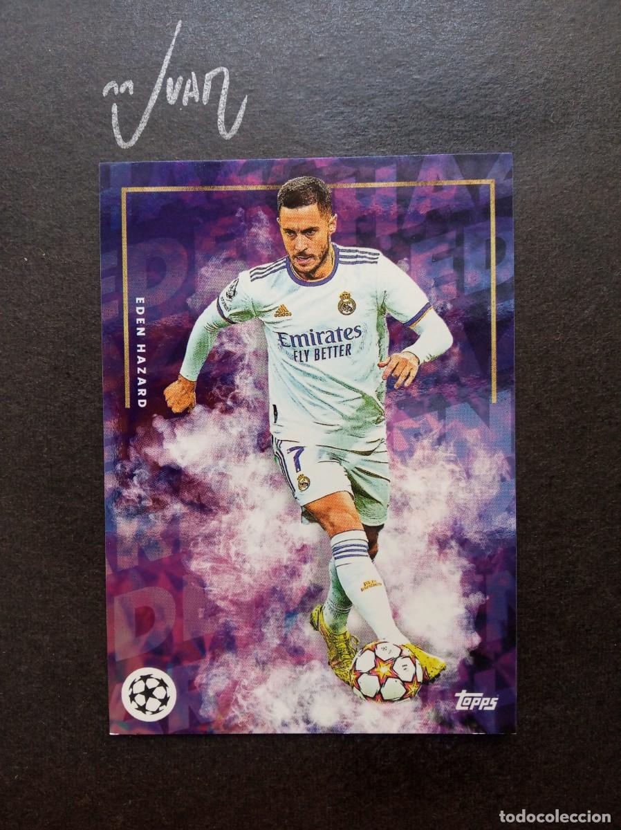 Cromos de Futebol: HAZARD REAL MADRID BELGICA ⚽ TOPPS &reg; MOURINHO PLATINUM CURATED SET 2021 2022 21 22 NUEVO