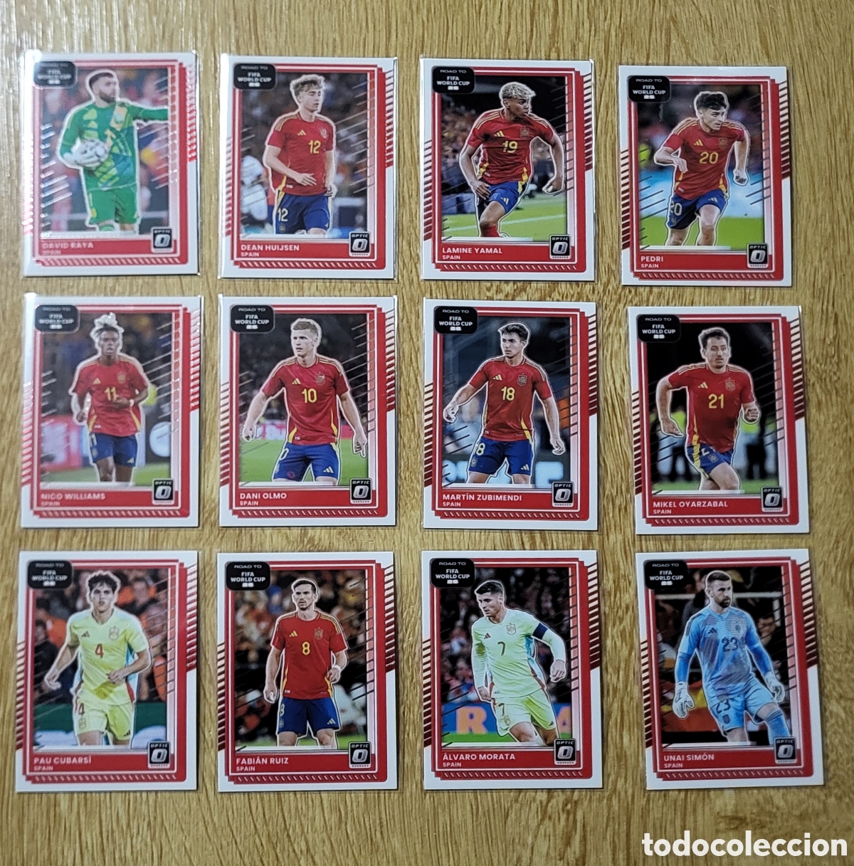 Fu&szlig;ball-Sticker: Espa&ntilde;a optic Panini Donruss Road to World Cup 2026