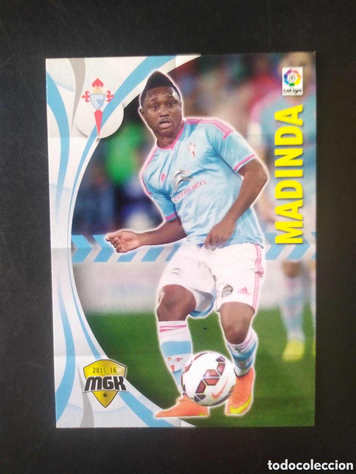 Cromos de f&uacute;tbol: Megacracks 2015 2016 15 16 panini Madinda n&deg; 122 Celta Vigo
