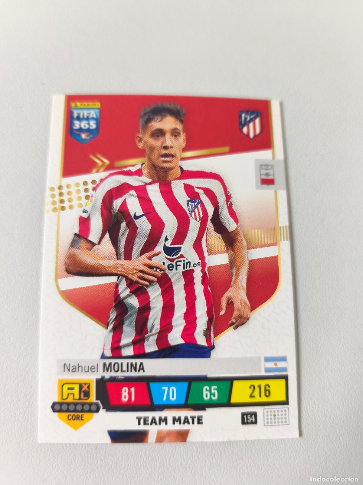 Cromos de F&uacute;tbol: FIFA 365 ADRENALYN XL 2023 NAHUEL MOLINA 154 CRM1