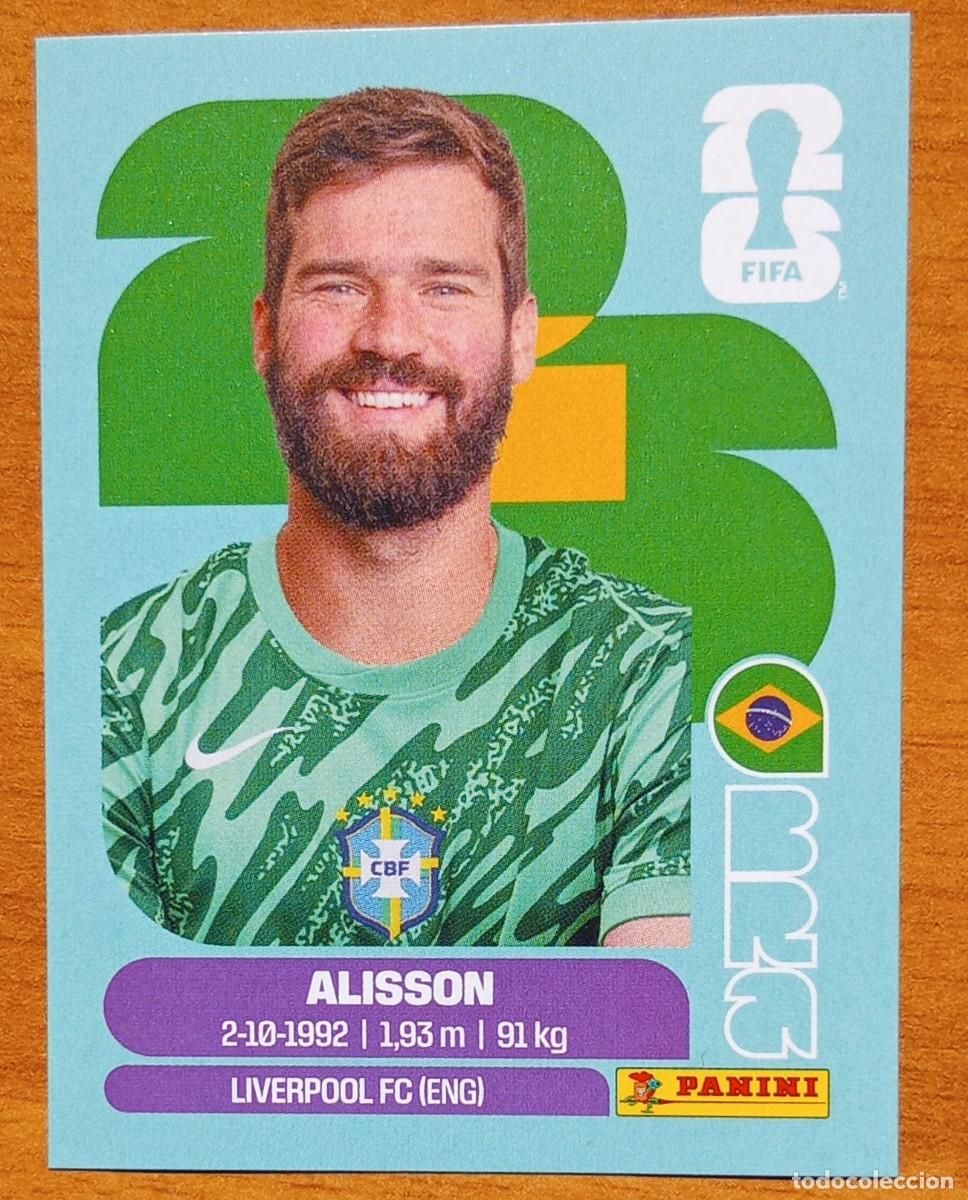 Cromos de F&uacute;tbol: Figurina Panini 2026 Cromo World Cup Usa Mundial 2026 Alisson Becker Brazil n BRA 2