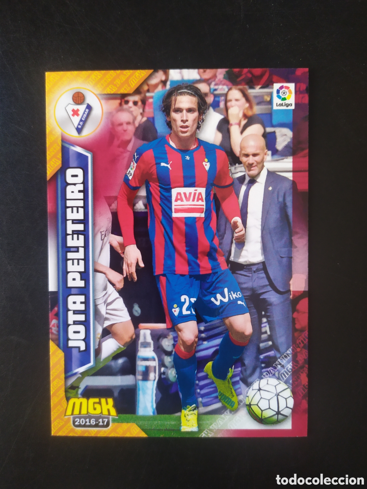 Cromos de F&uacute;tbol: Megacracks 2016 2017 16 17 panini Jota Peleteiro n&deg; 204 Eibar