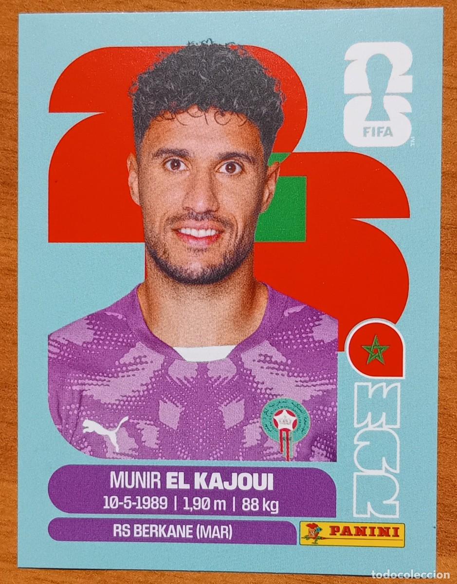 Cromos de F&uacute;tbol: Figurina Panini 2026 Cromo World Cup Usa Mundial 2026 Munir El Kajoui Morocco n MAR 3
