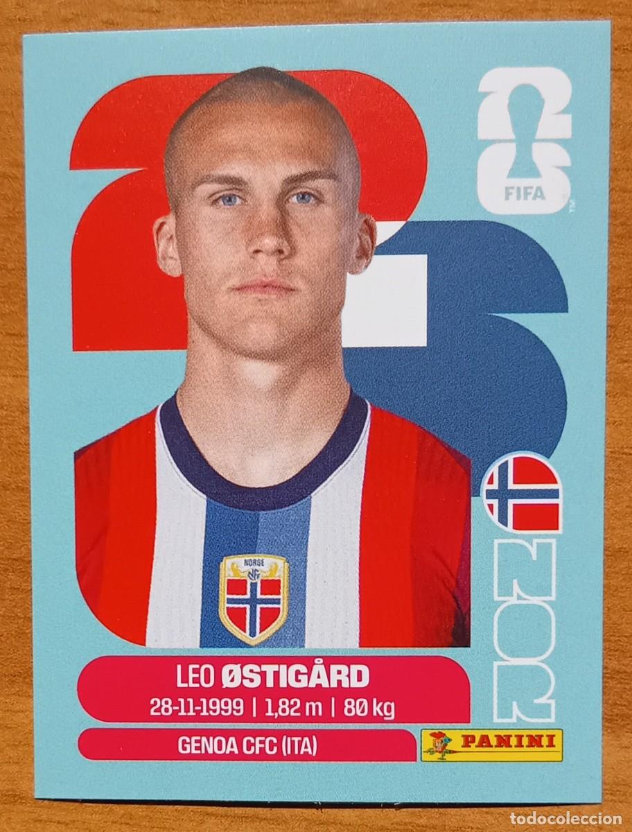 Cartes &agrave; collectionner de Football: Figurina Panini 2026 Cromo World Cup Usa Mundial 2026 Leo Ostigard Norway n NOR 4