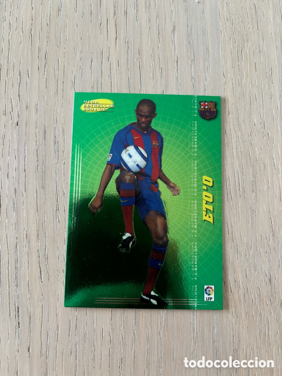 Cromos de F&uacute;tbol: CROMO MEGACRACKS 2004 2005 04 05 MEGA ESTRELLAS N&ordm;388BIS *ETOO
