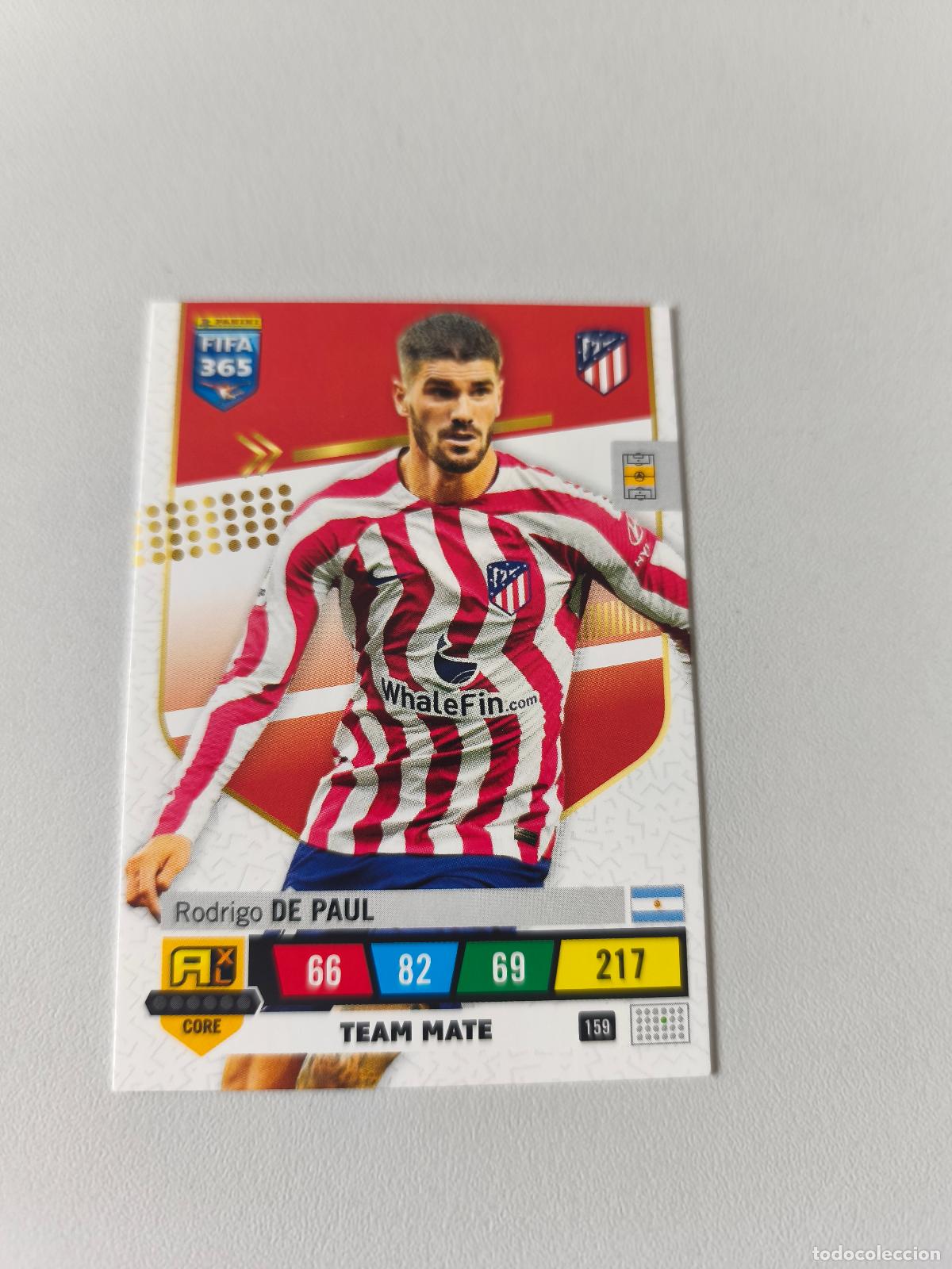 Cromos de F&uacute;tbol: FIFA 365 ADRENALYN XL 2023 RODRIGO DE PAUL 159 CRM1