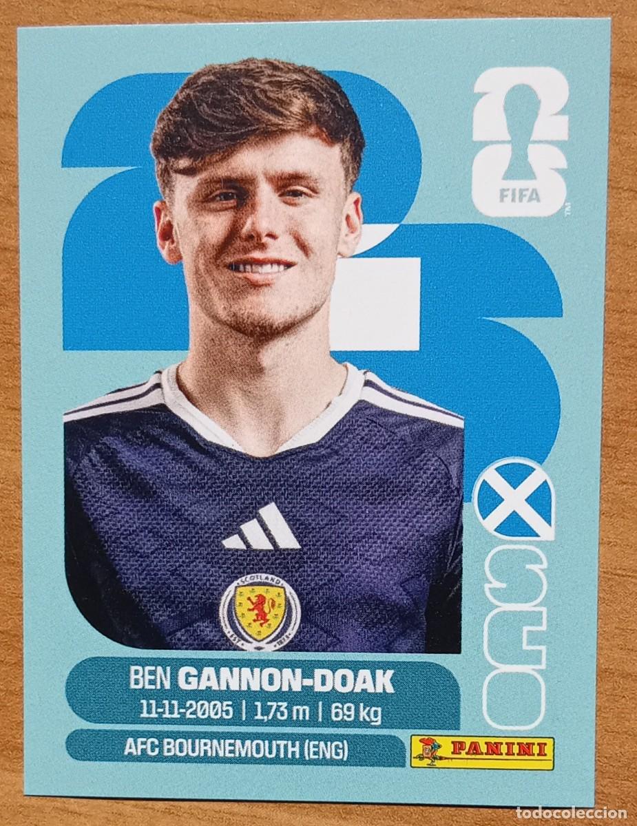 Cromos de F&uacute;tbol: Figurina Panini 2026 Cromo World Cup Usa Mundial 2026 Ben Gannnon Doak Scotland n SCO 20