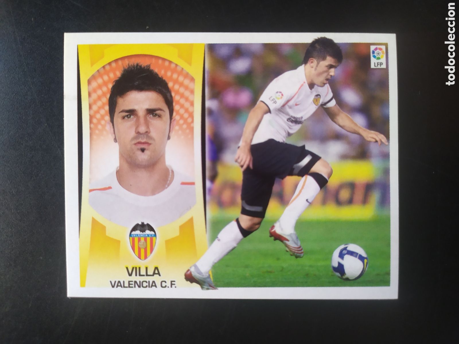Cromos de F&uacute;tbol: Liga este 2009 2010 09 10 panini Villa n&deg; 16 Valencia