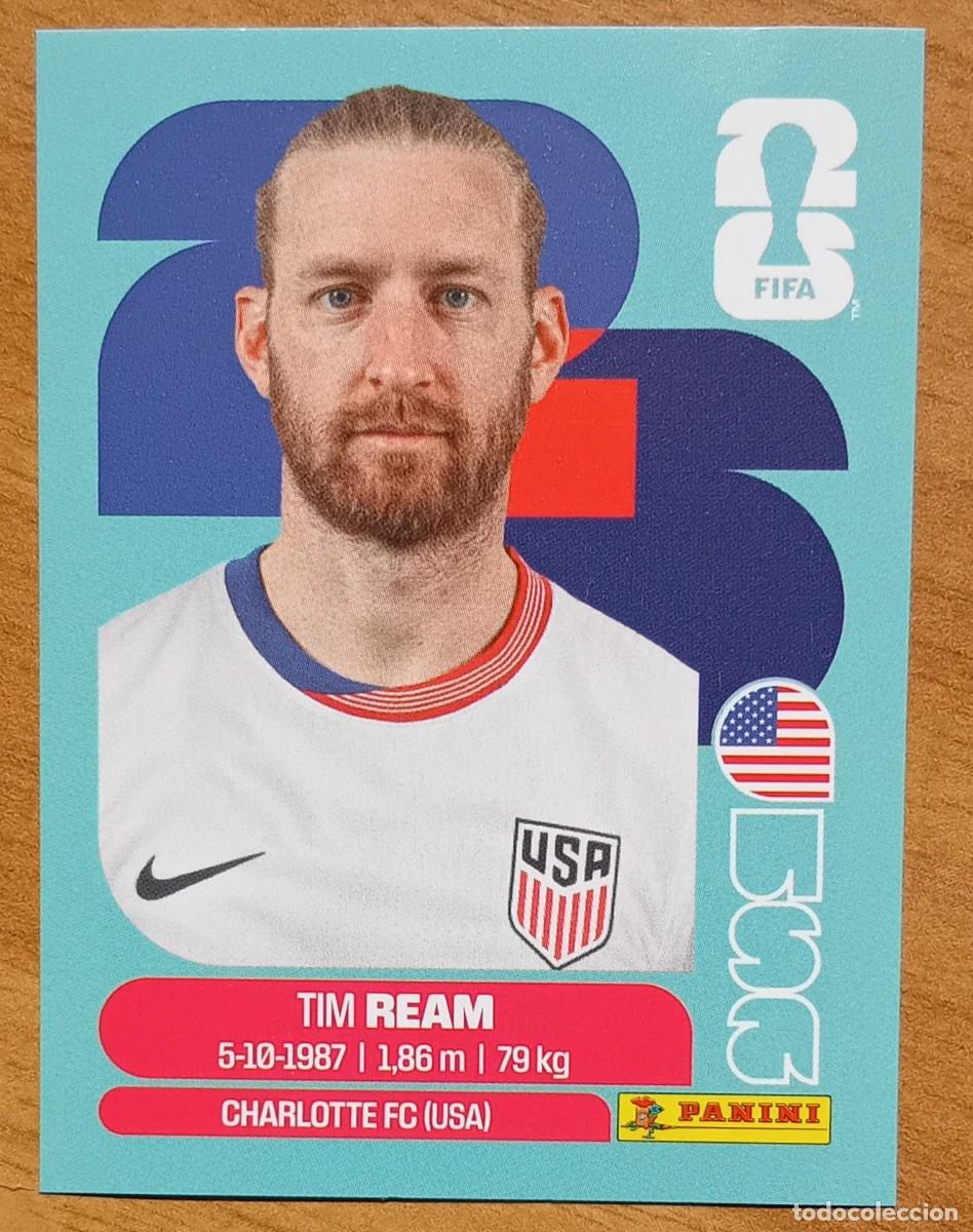 Cromos de F&uacute;tbol: Figurina Panini 2026 Cromo World Cup Usa Mundial 2026 Tim Ream USA n USA 4