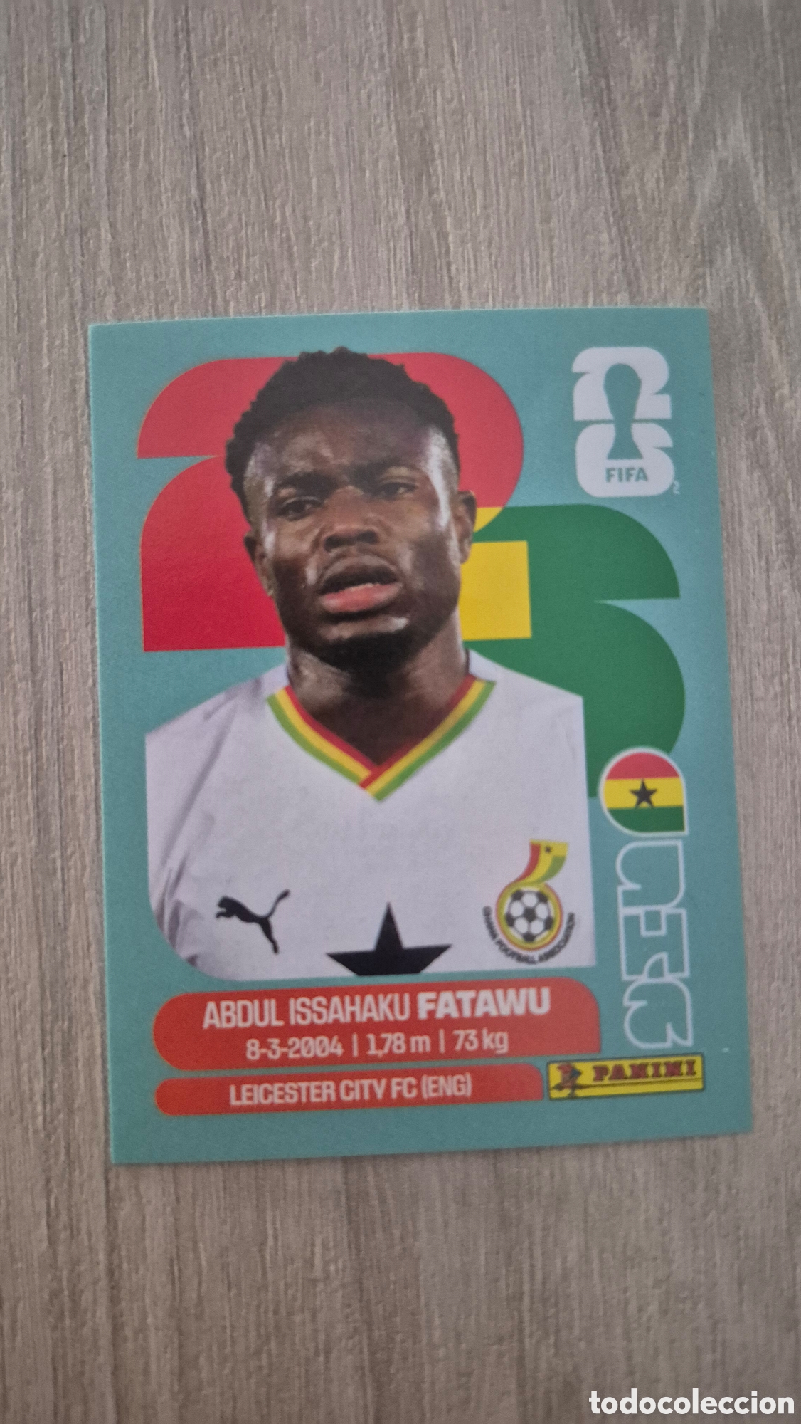 Cromos de F&uacute;tbol: GHA9 Fatawu FIFA World Cup 2026