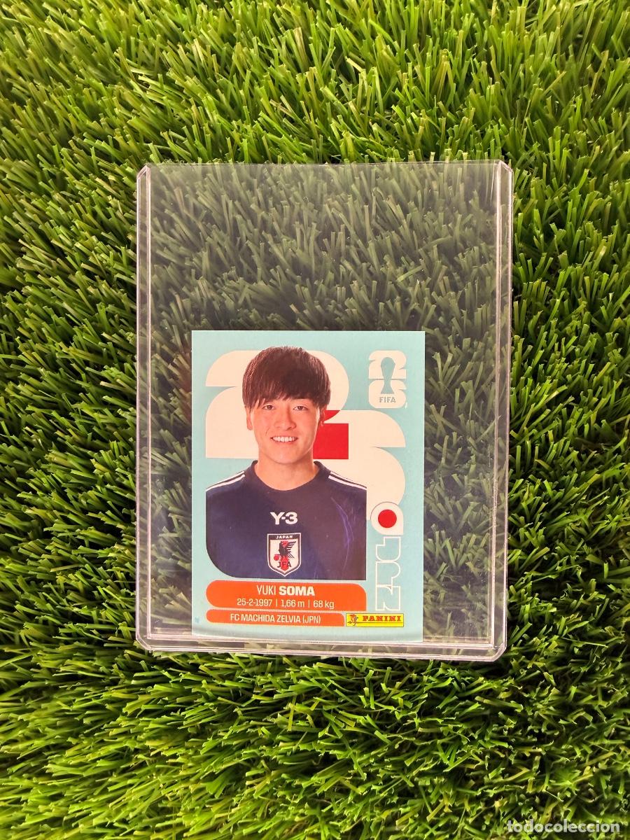 Cromos de F&uacute;tbol: N&ordm; JPN9 Yuki Soma Jap&oacute;n Mundial 2026 Stickers