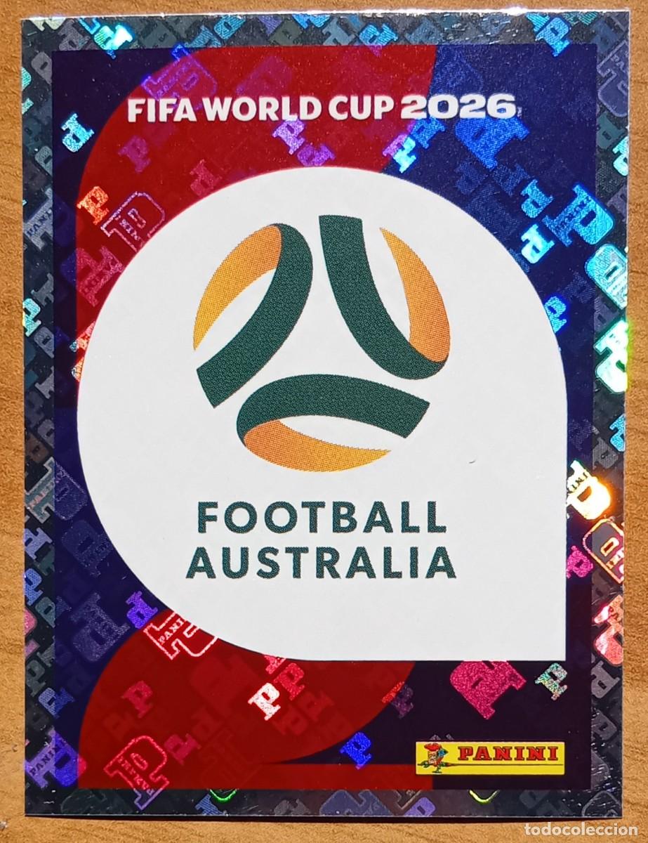 Cromos de F&uacute;tbol: Figurina Panini 2026 Cromo World Cup Usa Mundial 2026 scudetto escudo badge Australia n AUS 1