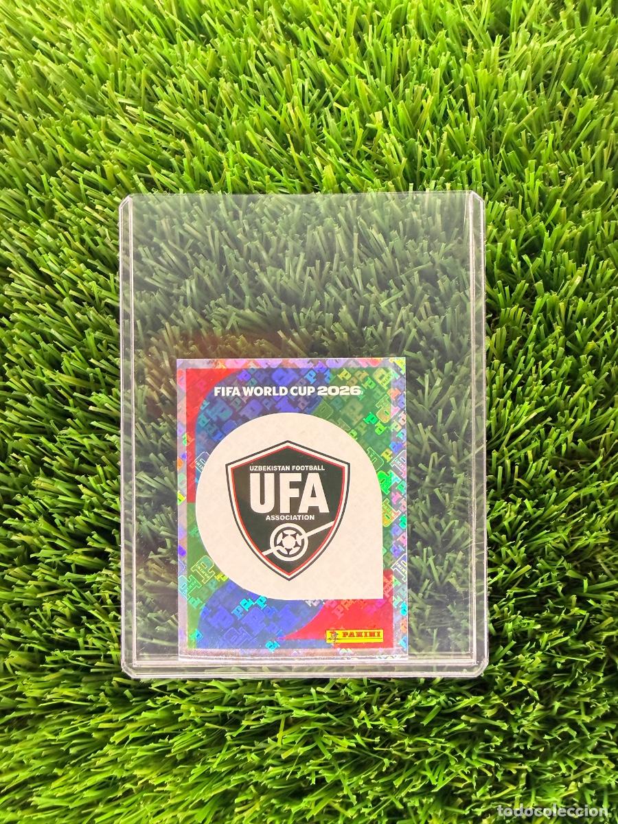 Cromos de Futebol: N&ordm; UZB1 Escudo Uzbekist&aacute;n Mundial 2026 Stickers