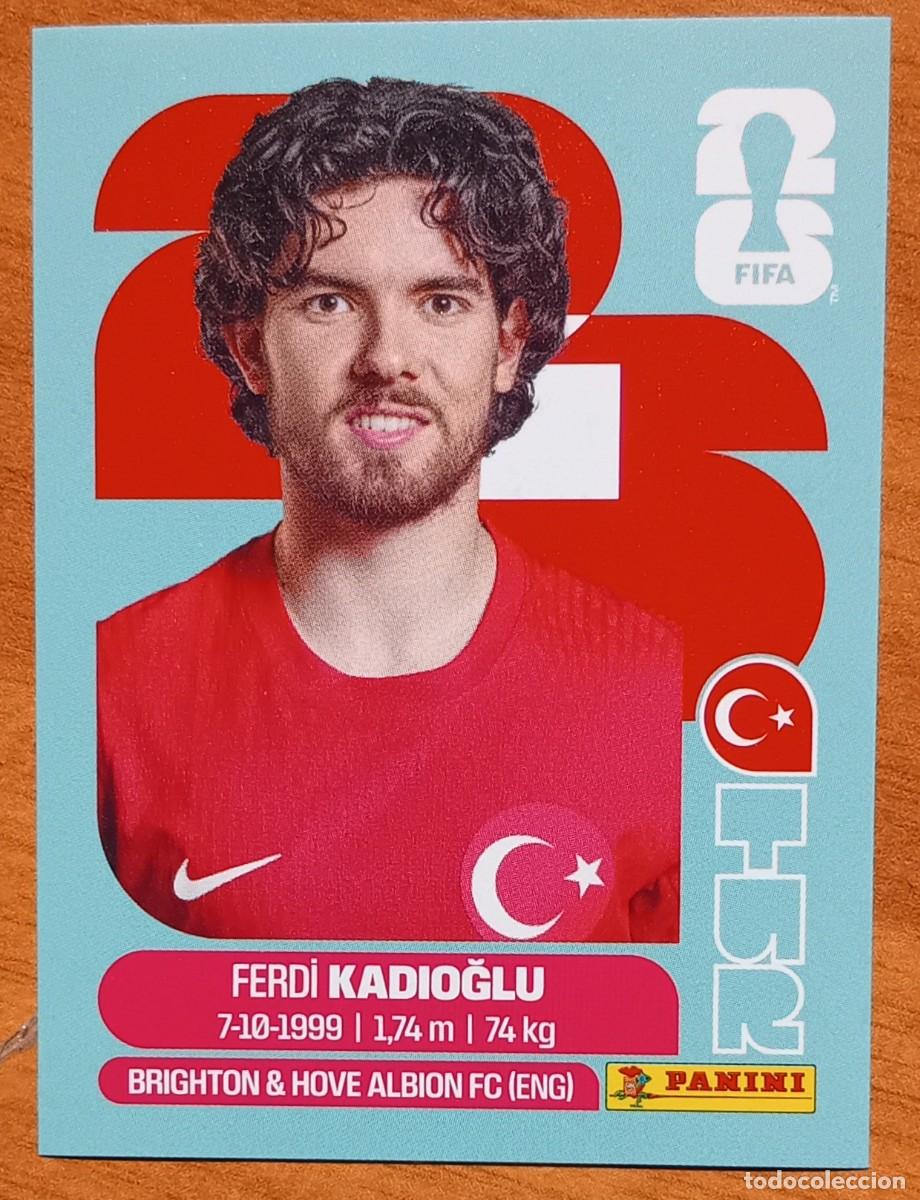 Cromos de Futebol: Figurina Panini 2026 Cromo World Cup Usa Mundial 2026 Ferdi Kadioglu Turkey n TUR 8