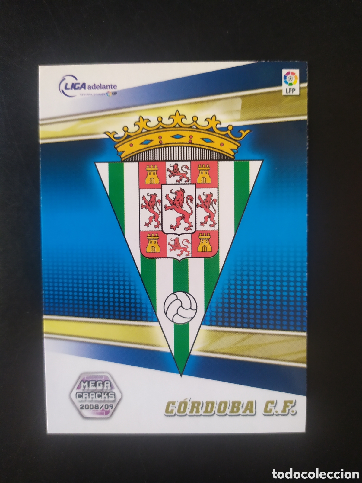 Cromos de Futebol: Megacracks 2008 2009 08 09 panini escudo n&deg; 423 C&oacute;rdoba