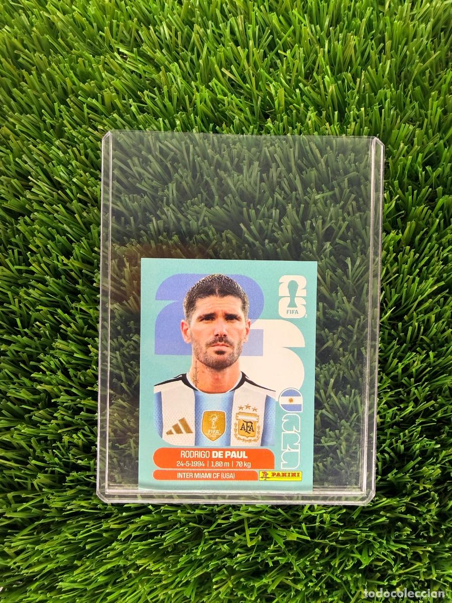 Cromos de F&uacute;tbol: N&ordm; ARG10 Rodrigo de Paul Argentina Mundial 2026 Stickers