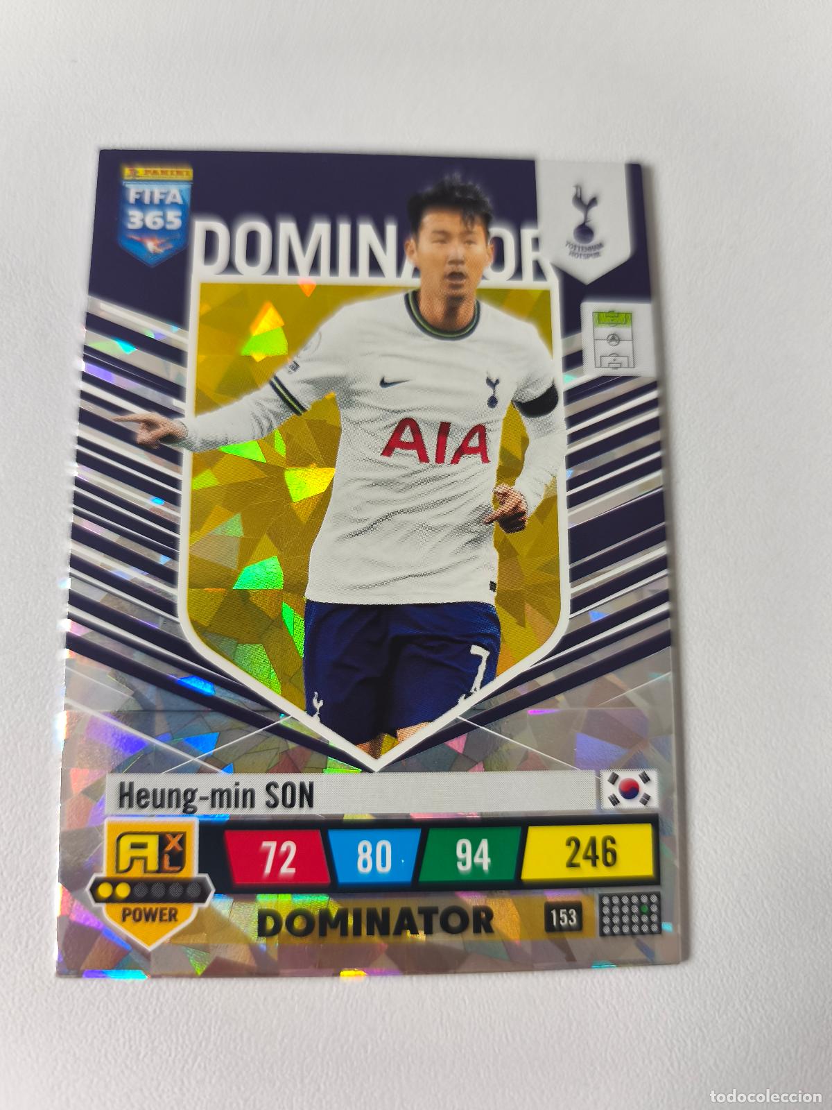 Cromos de F&uacute;tbol: FIFA 365 ADRENALYN XL 2023 HEUNG-MIN SON DOMINATOR 153 ALB FIFA